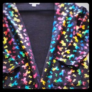 Size 12 Girls LuLaRoe Unicorn Sariah- EUC